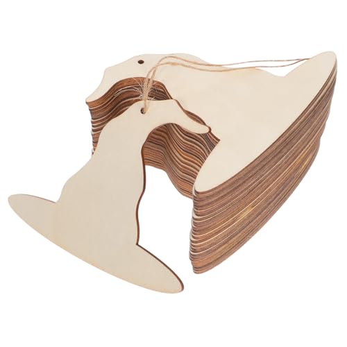 GARIOUANS 30 Stk. Teiliges Holz Witch Hat Deko mit Glatter Oberfläche Unbemalte Halloween Holzscheiben zum Bemalen und Basteln Jutegarn für DIY Kinderkunstprojekte und Partydekorationen GARIOUANS 30 Stk. Teiliges Holz Witch Hat Deko mit Glatter Oberfläche Unbemalte Halloween Holzscheiben zum Bemalen und Basteln Jutegarn für DIY Kinderkunstprojekte und Partydekorationen von GARIOUANS