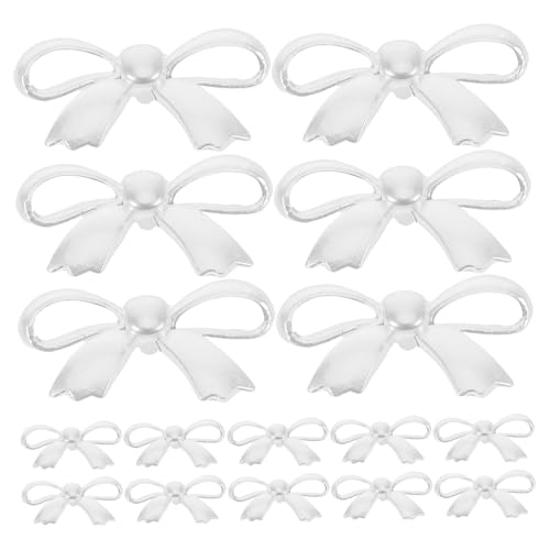 GARIOUANS 30 Stück Abs Kunststoff Perlen Schleifen Charms Süße Flatback Bowknot Dekorationen für Haarspangen Fotoalben und DIY Projekte Vielseitige Bastelaccessoires für Kreative GARIOUANS 30 Stück Abs Kunststoff Perlen Schleifen Charms Süße Flatback Bowknot Dekorationen für Haarspangen Fotoalben und DIY Projekte Vielseitige Bastelaccessoires für Kreative von GARIOUANS
