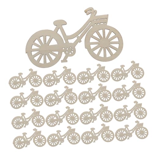 GARIOUANS 30 Stück Teiliges Holz Fahrrad Anhänger Natürliche Holzscheiben Rustikale DIY Bastelverzierung Holzfahrrad Ornament für Hochzeit Party und Wohnungsdekoration GARIOUANS 30 Stück Teiliges Holz Fahrrad Anhänger Natürliche Holzscheiben Rustikale DIY Bastelverzierung Holzfahrrad Ornament für Hochzeit Party und Wohnungsdekoration von GARIOUANS
