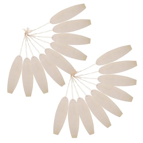 GARIOUANS 30 Stück Teiliges Holz Surfbrett Zuschnitte zum Bemalen DIY Basteln Kreativspielzeug Wanddeko Küstenstil für Zimmer Haustür Garten Sommerparty GARIOUANS 30 Stück Teiliges Holz Surfbrett Zuschnitte zum Bemalen DIY Basteln Kreativspielzeug Wanddeko Küstenstil für Zimmer Haustür Garten Sommerparty von GARIOUANS