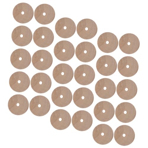 GARIOUANS 30 Stück Teiliges Holzräder für Bastelprojekte Kleine Runde Holzscheiben aus Sicherem Langlebigem Material für DIY Spielzeugautos Kunsthandwerk und Kreative Kinderaktivitäten GARIOUANS 30 Stück Teiliges Holzräder für Bastelprojekte Kleine Runde Holzscheiben aus Sicherem Langlebigem Material für DIY Spielzeugautos Kunsthandwerk und Kreative Kinderaktivitäten von GARIOUANS