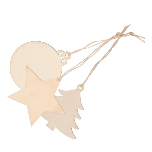 GARIOUANS 30 Stück Teiliges Kreative DIY Holzanhänger Weihnachtsbaumschmuck Natürliche Holzscheiben Glatt Geschliffen Leicht für Bastelprojekte Kunsthandwerk Weihnachtsdeko GARIOUANS 30 Stück Teiliges Kreative DIY Holzanhänger Weihnachtsbaumschmuck Natürliche Holzscheiben Glatt Geschliffen Leicht für Bastelprojekte Kunsthandwerk Weihnachtsdeko von GARIOUANS
