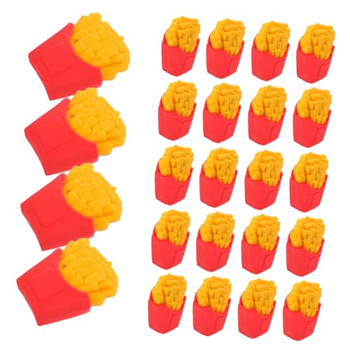 GARIOUANS 30 Stück Teiliges Niedliche Radiergummis in Pommes Form Kinderfreundliche Schulbedarf Lustige Mini Radiergummis für Jungen und Mädchen als Klassenpreise und Belohnungen GARIOUANS 30 Stück Teiliges Niedliche Radiergummis in Pommes Form Kinderfreundliche Schulbedarf Lustige Mini Radiergummis für Jungen und Mädchen als Klassenpreise und Belohnungen von GARIOUANS