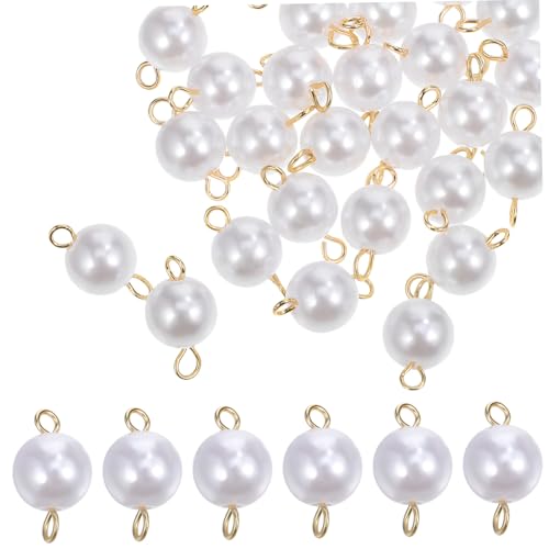 GARIOUANS 30 Stück Teiliges Perlen charms Künstlichen Perlen Schmuckanhänger für Armbänder und Halsketten Klassische Elegante Bastelperlen mit Aufbewahrungsbox Vielseitig für DIY GARIOUANS 30 Stück Teiliges Perlen charms Künstlichen Perlen Schmuckanhänger für Armbänder und Halsketten Klassische Elegante Bastelperlen mit Aufbewahrungsbox Vielseitig für DIY von GARIOUANS