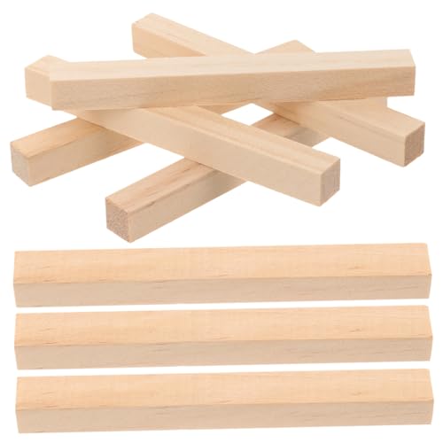 GARIOUANS 30 Stück Teiliges Quadratisches Holzstäbe Bastelset Naturbelassene Holzleisten zum Basteln Vielseitige Holzdübel für DIY Modelle Handwerk und Dekoration GARIOUANS 30 Stück Teiliges Quadratisches Holzstäbe Bastelset Naturbelassene Holzleisten zum Basteln Vielseitige Holzdübel für DIY Modelle Handwerk und Dekoration von GARIOUANS