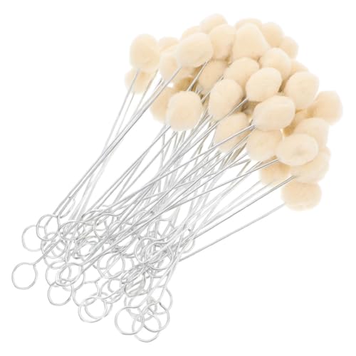 GARIOUANS 30 Stück Wollknäuelbürste Schuhzubehör Fleckenapplikatoren Wollpinsel Schuhputzbürste Werkzeug zum Polieren von Leder Färben, Basteln Kleber Lederfarben Edelstahl Beige GARIOUANS 30 Stück Wollknäuelbürste Schuhzubehör Fleckenapplikatoren Wollpinsel Schuhputzbürste Werkzeug zum Polieren von Leder Färben, Basteln Kleber Lederfarben Edelstahl Beige von GARIOUANS