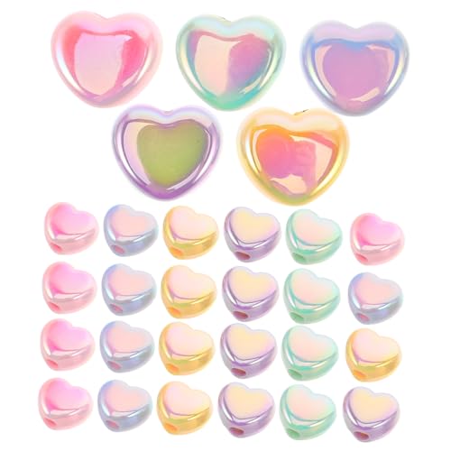 GARIOUANS 30 Teiliges Perlen Accessoire Schmuckperlen Handykette Perlenherstellungsset Festliche Herzanhänger Valentinstags Perlenkettenanhänger Herz Abstandshalter Perlenzubehör GARIOUANS 30 Teiliges Perlen Accessoire Schmuckperlen Handykette Perlenherstellungsset Festliche Herzanhänger Valentinstags Perlenkettenanhänger Herz Abstandshalter Perlenzubehör von GARIOUANS