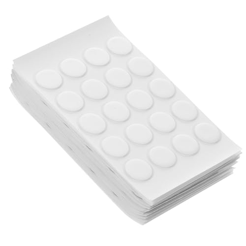 GARIOUANS 300 Stück Doppelseitiges Klebeband Transparente Punktaufkleber für Bastelarbeiten Hochzeiten und Dekorationen Entfernbare Nano Gel Klebepunkte von GARIOUANS