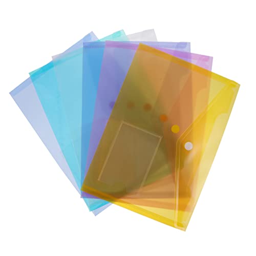 GARIOUANS 30Stücke Dokumentenmappe Transparente Datei Taschen mit Kartentasche Wasserfestes und Reißfestes Material für Büro Schule und Reisen GARIOUANS 30Stücke Dokumentenmappe Transparente Datei Taschen mit Kartentasche Wasserfestes und Reißfestes Material für Büro Schule und Reisen von GARIOUANS