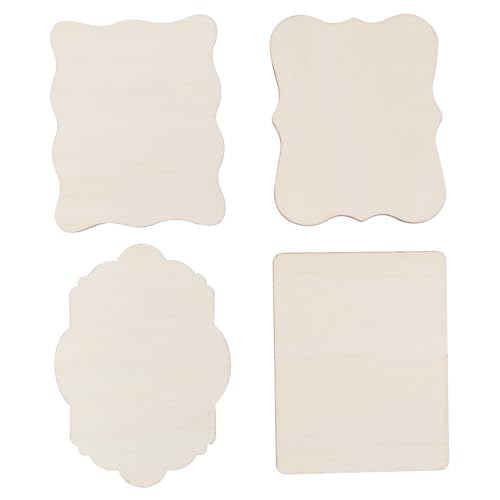 GARIOUANS 32 Stück Teiliges Natürliche Unregelmäßige Holzscheiben Kanten Sichere DIY Holzstücke für Kreative Bastelarbeiten Bemalbare Langlebige Holzplatten für Hochzeit und Heimdeko GARIOUANS 32 Stück Teiliges Natürliche Unregelmäßige Holzscheiben Kanten Sichere DIY Holzstücke für Kreative Bastelarbeiten Bemalbare Langlebige Holzplatten für Hochzeit und Heimdeko von GARIOUANS