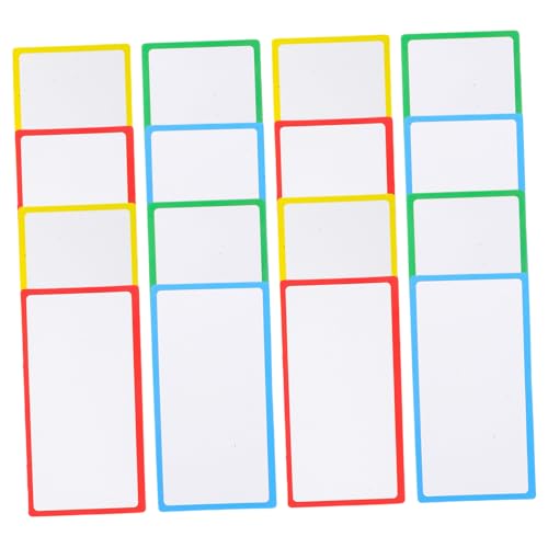 GARIOUANS 36 Stück Teiliges Magnetische Abwischbare Namensschilder mit Farbigen Rändern Wiederverwendbare Trockenlösch Etiketten für Kühlschrank Büro und Whiteboard Beschreibbare GARIOUANS 36 Stück Teiliges Magnetische Abwischbare Namensschilder mit Farbigen Rändern Wiederverwendbare Trockenlösch Etiketten für Kühlschrank Büro und Whiteboard Beschreibbare von GARIOUANS