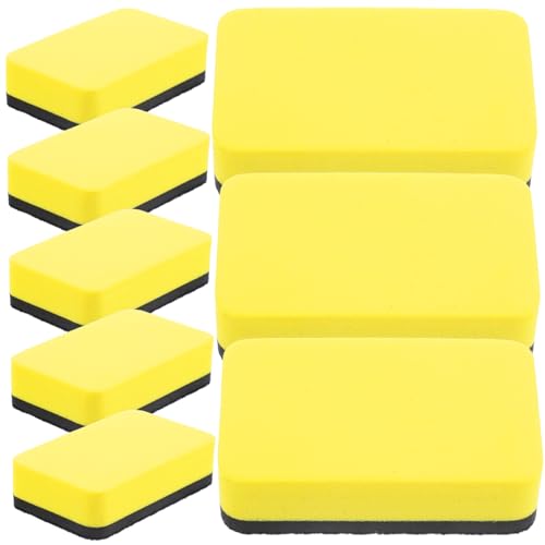 GARIOUANS 36 Stück Teiliges Whiteboard Radierer Tragbarer Trockenlösch Radiergummi für Büro Schule und Zuhause Vielseitiges Zubehör für Whiteboard und Tafel zu Oberflächen Schützt vor von GARIOUANS
