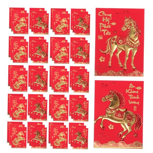 GARIOUANS 360 Stück Vietnamesische Neujahrs-rotumschläge Jahr Des Pferdes Kreative Hongbao Umschläge mit Vietnamesischem Text für Festival Hochzeit Geburtstag Multikulturelle Geschenke GARIOUANS 360 Stück Vietnamesische Neujahrs-rotumschläge Jahr Des Pferdes Kreative Hongbao Umschläge mit Vietnamesischem Text für Festival Hochzeit Geburtstag Multikulturelle Geschenke von GARIOUANS