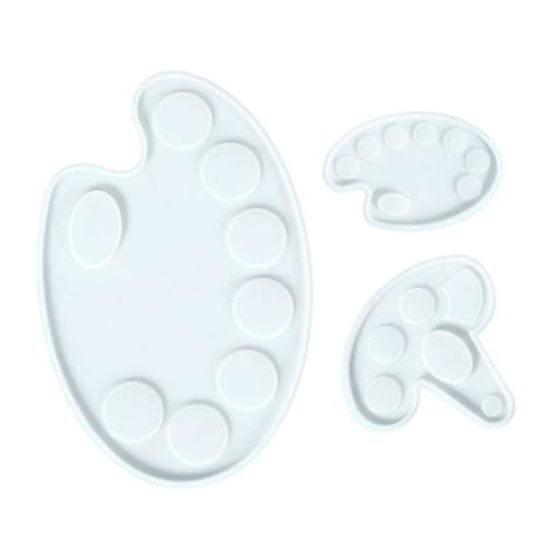 GARIOUANS 3Stücke DIY Silikonformen für Epoxidharz Paletten Handwerk für Projekte Wiederverwendbare Gießformen für Dekoration Hochwertige GARIOUANS 3Stücke DIY Silikonformen für Epoxidharz Paletten Handwerk für Projekte Wiederverwendbare Gießformen für Dekoration Hochwertige von GARIOUANS