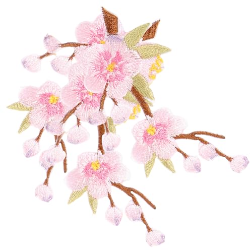 GARIOUANS 3Stücke Pflaumenblüten Patches Exquisite Stickerei Aufnäher für Kleidung Taschen DIY Projekte Einfach Aufzubügeln zum Personalisieren und Dekorieren von Textilien GARIOUANS 3Stücke Pflaumenblüten Patches Exquisite Stickerei Aufnäher für Kleidung Taschen DIY Projekte Einfach Aufzubügeln zum Personalisieren und Dekorieren von Textilien von GARIOUANS