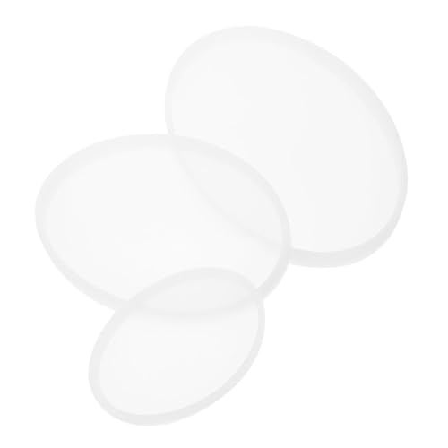 GARIOUANS 3Stücke Teiliges DIY Kristall Epoxidharz Silikonform für Schreibtischdekoration Handgefertigte Formen für Einzigartige Bastelprojekte Kleiner Mittlerer und Großer von GARIOUANS