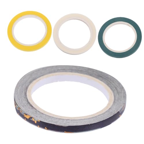 GARIOUANS 4 Rollen Buntes DIY Klebeband Selbstklebendes Papierband Handabreißbar Vielseitig Verwendbar für Büro Schule Whiteboard zubehör und Kreative Bastelprojekte von GARIOUANS
