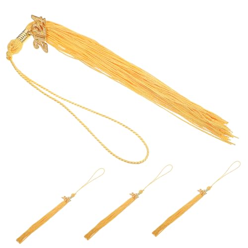 GARIOUANS 4 Stück Abschluss Hut Zubehör Teiliges Dekorative Quasten für Graduierungsfeiern Bachelor Hut Dekoration Elegantes Accessoire für Abschlussfeiern und Erinnerungen Hochwertiges GARIOUANS 4 Stück Abschluss Hut Zubehör Teiliges Dekorative Quasten für Graduierungsfeiern Bachelor Hut Dekoration Elegantes Accessoire für Abschlussfeiern und Erinnerungen Hochwertiges von GARIOUANS