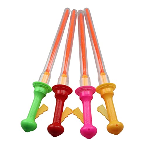 GARIOUANS 4 Stück Blasenschwertspielzeug Blasenmacher Gefälligkeiten für Kinderpartys Blasengebläse für Blasen machender Zauberstab Blasen Zauberstäbe Blasenbläser Zufällige Farbe GARIOUANS 4 Stück Blasenschwertspielzeug Blasenmacher Gefälligkeiten für Kinderpartys Blasengebläse für Blasen machender Zauberstab Blasen Zauberstäbe Blasenbläser Zufällige Farbe von GARIOUANS