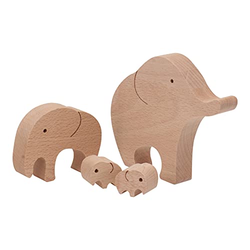GARIOUANS 4 Stück Holz Elefant Statue Tischdekoration Holz Elefantenmodelle für Zuhause Einzigartiges Design für Stilvolle Wohnräume und Besondere Anlässe GARIOUANS 4 Stück Holz Elefant Statue Tischdekoration Holz Elefantenmodelle für Zuhause Einzigartiges Design für Stilvolle Wohnräume und Besondere Anlässe von GARIOUANS