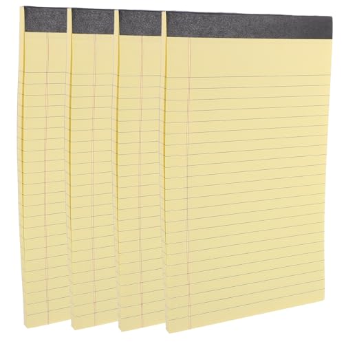 GARIOUANS 4 Stück Kleines Notizblock Kariert Abreißbar Portables Schreibpapier mit Horizontalen Streifen Tintenfestes Kompaktes Memo Pad für Büro Schule und Alltag GARIOUANS 4 Stück Kleines Notizblock Kariert Abreißbar Portables Schreibpapier mit Horizontalen Streifen Tintenfestes Kompaktes Memo Pad für Büro Schule und Alltag von GARIOUANS