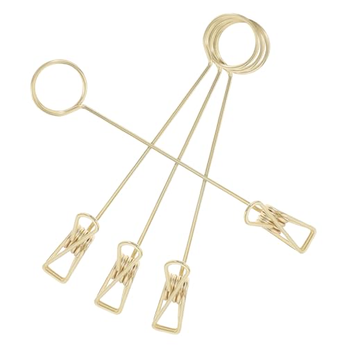 GARIOUANS 4 Stück Multifunktionaler Metall Doppelköpfiger Memo Clip Sicherer Foto Kartenhalter Für Büro Schule Zuhause Für Hochzeits Namenskarten Blumenkarten GARIOUANS 4 Stück Multifunktionaler Metall Doppelköpfiger Memo Clip Sicherer Foto Kartenhalter Für Büro Schule Zuhause Für Hochzeits Namenskarten Blumenkarten von GARIOUANS