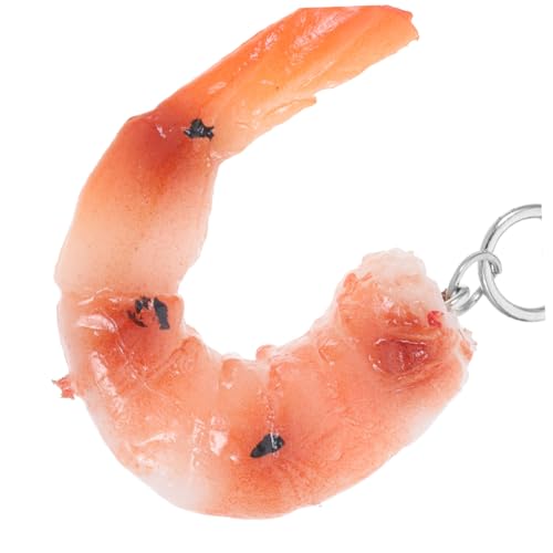 GARIOUANS 4 Stück Realistische Shrimp Schlüsselanhänger aus Robustem PVC Kreative Taschen Rucksack deko Vielseitige Anhänger für Autoschlüssel und Partygeschenke GARIOUANS 4 Stück Realistische Shrimp Schlüsselanhänger aus Robustem PVC Kreative Taschen Rucksack deko Vielseitige Anhänger für Autoschlüssel und Partygeschenke von GARIOUANS