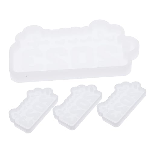 GARIOUANS 4 Stück Schlüsselanhänger Silikonformen Class Of Gießform für Epoxidharz Diy Anhänger Schmuckgestaltung Flexible und Wiederverwendbare Silikonmolds für Ornamente GARIOUANS 4 Stück Schlüsselanhänger Silikonformen Class Of Gießform für Epoxidharz Diy Anhänger Schmuckgestaltung Flexible und Wiederverwendbare Silikonmolds für Ornamente von GARIOUANS