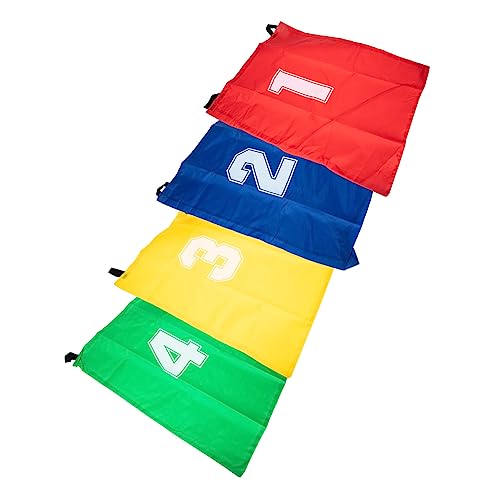 GARIOUANS 4 Stück Sprungsack Hinterhof Festival groß Springen für spielset Outdoor Outdoor Spiele Sackhüpftasche für Karneval Tasche für Sackhüpfen für Segeltuch von GARIOUANS