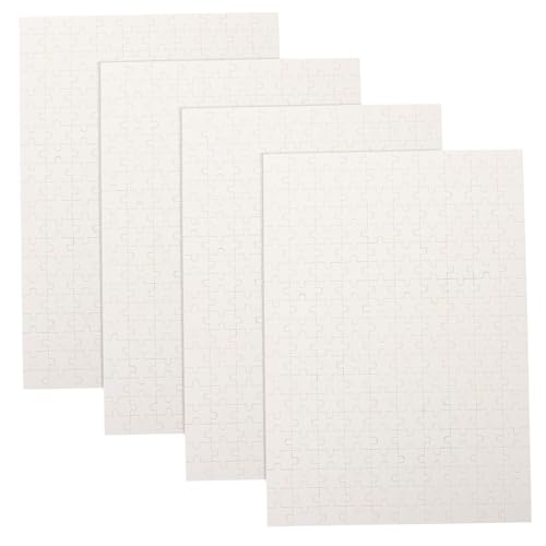 GARIOUANS 4 Stück Sublimationspuzzle Blanko Puzzles zum Selbstgestalten Teile für Kreative Projekte Drucke und DIY Dekorationen GARIOUANS 4 Stück Sublimationspuzzle Blanko Puzzles zum Selbstgestalten Teile für Kreative Projekte Drucke und DIY Dekorationen von GARIOUANS