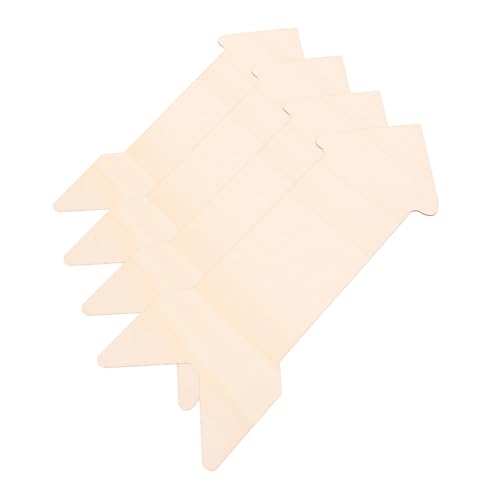 GARIOUANS 4 Stück Teiliges Holzpfeil Unvollendete Holzscheiben für Vielseitiges DIY Basteln Bemalbare Holzdeko für Kreative Wandgestaltung und Handgefertigte Holzprojekte von GARIOUANS