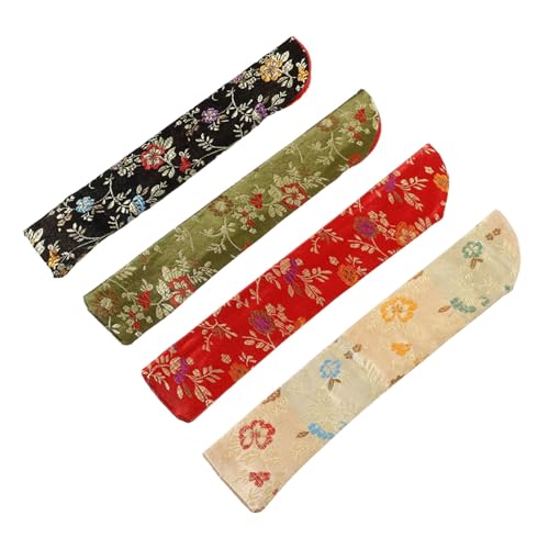 GARIOUANS 4 Stück Teiliges Japanischer Fächerbeutel aus Langlebigem Faltbare Handfächer Schutzhülle mit Eleganten Mustern Leicht und Kompakt als Geschenkverpackung für Hochzeiten und Partys GARIOUANS 4 Stück Teiliges Japanischer Fächerbeutel aus Langlebigem Faltbare Handfächer Schutzhülle mit Eleganten Mustern Leicht und Kompakt als Geschenkverpackung für Hochzeiten und Partys von GARIOUANS