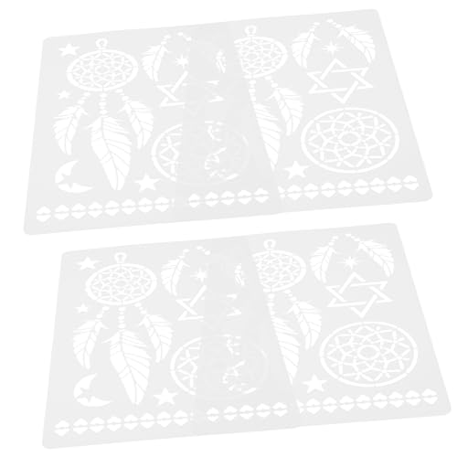 GARIOUANS 4 Stück Teiliges Mandala Malerei Schablonen für Wände und Böden Wiederverwendbare DIY Vorlagen für Kreative Projekte Geeignet für Schule und Heimdekoration GARIOUANS 4 Stück Teiliges Mandala Malerei Schablonen für Wände und Böden Wiederverwendbare DIY Vorlagen für Kreative Projekte Geeignet für Schule und Heimdekoration von GARIOUANS