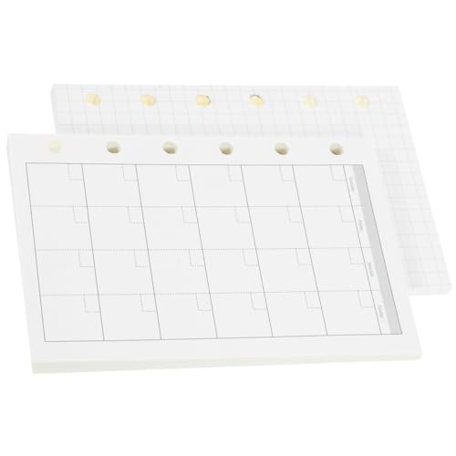 GARIOUANS 4 Stück Teiliges Mini Ringbuch Notizbuch Transparent Umschlag Abnehmbar Ringbuch mit Liniertem Papier und Monatsplan Für Schule Büro und Persönliche Planung GARIOUANS 4 Stück Teiliges Mini Ringbuch Notizbuch Transparent Umschlag Abnehmbar Ringbuch mit Liniertem Papier und Monatsplan Für Schule Büro und Persönliche Planung von GARIOUANS