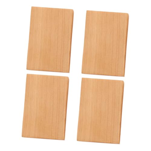 GARIOUANS 4 Stück Teiliges Natürliche Rechteckige Holzklötze aus Hochwertigem Zedernholz Splintfrei Vielseitig für DIY Bastelprojekte Malen Gravieren Dekoration Unbehandelte Holzstücke zum GARIOUANS 4 Stück Teiliges Natürliche Rechteckige Holzklötze aus Hochwertigem Zedernholz Splintfrei Vielseitig für DIY Bastelprojekte Malen Gravieren Dekoration Unbehandelte Holzstücke zum von GARIOUANS