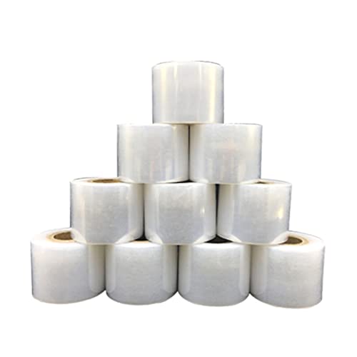 GARIOUANS 4 Stück Teiliges Pe Stretch Folie Transparente Verpackungsfolie für Sicheres Wickeln und Schutz von Gegenständen für Paletten Koffer und Boxen GARIOUANS 4 Stück Teiliges Pe Stretch Folie Transparente Verpackungsfolie für Sicheres Wickeln und Schutz von Gegenständen für Paletten Koffer und Boxen von GARIOUANS