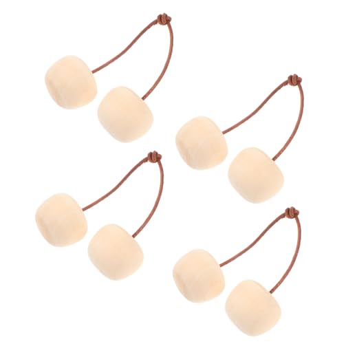 GARIOUANS 4 Stück Unlackierte Holz Kirschen Deko DIY Bastelset Kirschfrüchte zum Bemalen Kreative Erwachsene Handarbeit Obstdeko zum Personalisieren und Gestalten GARIOUANS 4 Stück Unlackierte Holz Kirschen Deko DIY Bastelset Kirschfrüchte zum Bemalen Kreative Erwachsene Handarbeit Obstdeko zum Personalisieren und Gestalten von GARIOUANS