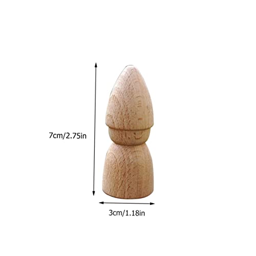 GARIOUANS 4 Stück Unvollendete Holzpuppen aus Hochwertigem Holz DIY Bastelset für Originelles Malspielzeug Langlebig Tragbar Geeignet für Mädchen und Jungen zum Individuellen Gestalten GARIOUANS 4 Stück Unvollendete Holzpuppen aus Hochwertigem Holz DIY Bastelset für Originelles Malspielzeug Langlebig Tragbar Geeignet für Mädchen und Jungen zum Individuellen Gestalten von GARIOUANS