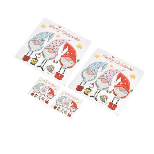 GARIOUANS 4 Stück Weihnachtliche Gnome Transfer Patches Hochwertige Heat Transfer Aufkleber DIY Bügelbilder für Kleidung Shirts Kissenbezüge und Taschen Festliche Weihnachtsdekoration GARIOUANS 4 Stück Weihnachtliche Gnome Transfer Patches Hochwertige Heat Transfer Aufkleber DIY Bügelbilder für Kleidung Shirts Kissenbezüge und Taschen Festliche Weihnachtsdekoration von GARIOUANS