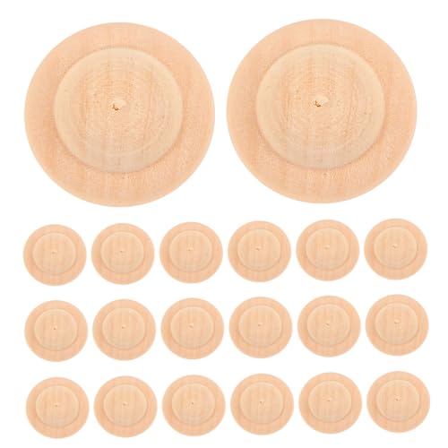 GARIOUANS 40 Stück DIY Holzpuppen Hüte Unbemalte Holzfiguren Hüte für Kreative Bastelprojekte für Dekorative Spielzimmer Accessoires GARIOUANS 40 Stück DIY Holzpuppen Hüte Unbemalte Holzfiguren Hüte für Kreative Bastelprojekte für Dekorative Spielzimmer Accessoires von GARIOUANS
