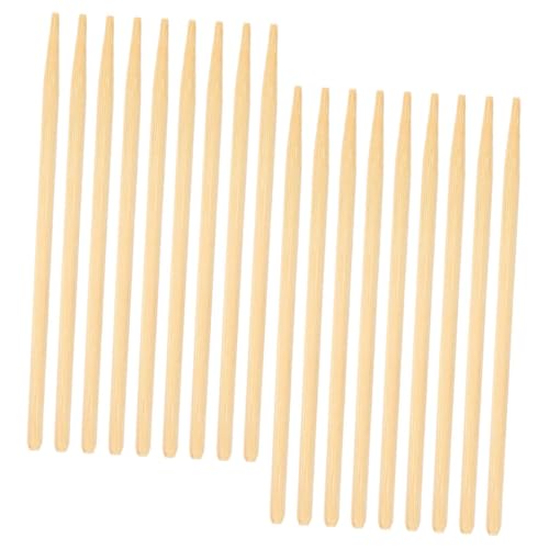 GARIOUANS 40 Stück Kratzen Sie Das Papier Und Den Stift Zeichenwerkzeuge Bastelstöcke Tragbare Kratzwerkzeuge Kratzmalstift Kratzstift Kratzpapier Malstifte Stöcke Zum Basteln Khaki Bambus von GARIOUANS