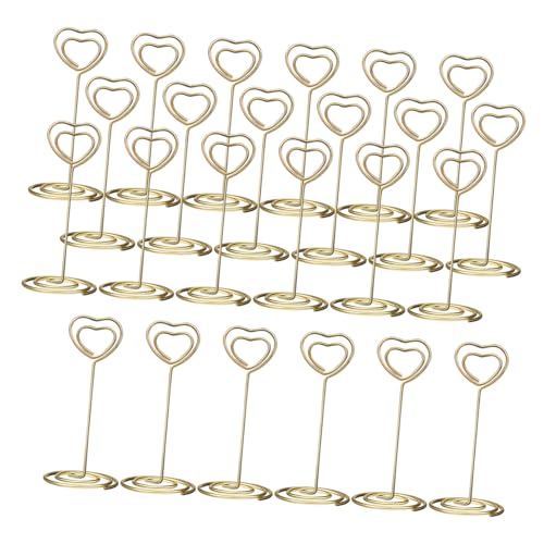 GARIOUANS 40 Stück Teilig Herzförmige Tischkartenhalter aus Metall Kompakte Tischnummernhalter für Hochzeit Jubiläum Menükartenhalter mit Sicherem Halt Platzsparend und Elegant für GARIOUANS 40 Stück Teilig Herzförmige Tischkartenhalter aus Metall Kompakte Tischnummernhalter für Hochzeit Jubiläum Menükartenhalter mit Sicherem Halt Platzsparend und Elegant für von GARIOUANS