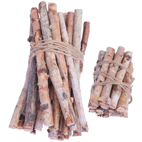 GARIOUANS 40 Stück Teiliges Natürliche Birkenholzstäbe und Getrocknete Baumrinde Zweige Rustikale Deko Äste für DIY Wohnraum Weihnachts Winterdekoration GARIOUANS 40 Stück Teiliges Natürliche Birkenholzstäbe und Getrocknete Baumrinde Zweige Rustikale Deko Äste für DIY Wohnraum Weihnachts Winterdekoration von GARIOUANS