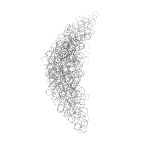 GARIOUANS 400 Stück Edelstahlsprungring kleiner Verschluss Biegeringe Schmuckschnalle Armbandverschlüsse Schmuckzubehör Ohrringverschlüsse Rostfreier Stahl Silber GARIOUANS 400 Stück Edelstahlsprungring kleiner Verschluss Biegeringe Schmuckschnalle Armbandverschlüsse Schmuckzubehör Ohrringverschlüsse Rostfreier Stahl Silber von GARIOUANS