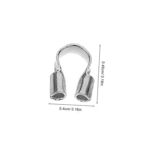 GARIOUANS 400 Stück U Förmige Kupferdraht Schutzbügel Gold und Silber Langlebige DIY Schmuck Zubehör für Armbänder Halsketten und Ohrringe Vielseitige Perlenarbeiten GARIOUANS 400 Stück U Förmige Kupferdraht Schutzbügel Gold und Silber Langlebige DIY Schmuck Zubehör für Armbänder Halsketten und Ohrringe Vielseitige Perlenarbeiten von GARIOUANS