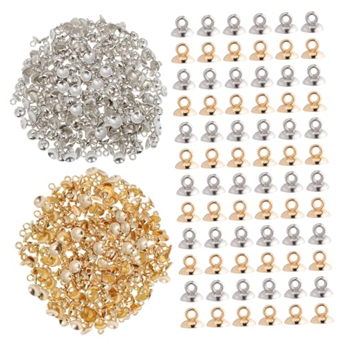 GARIOUANS 400Stücke Schmuckzubehör mit Halbgebohrten Perlen Charms und Anhängern für DIY Schmuckherstellung Perlen für Projekte und GARIOUANS 400Stücke Schmuckzubehör mit Halbgebohrten Perlen Charms und Anhängern für DIY Schmuckherstellung Perlen für Projekte und von GARIOUANS