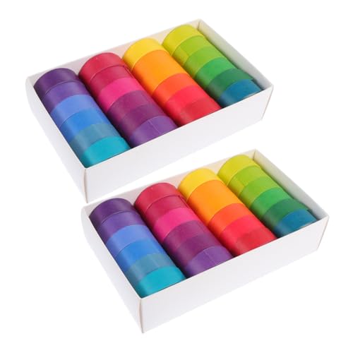 GARIOUANS 48 Rollen Washi Tape Farben Bunte Klebebänder DIY Masking Tape für Scrapbooking Fotoalbum Geschenkverpackung und Bastelprojekte von GARIOUANS