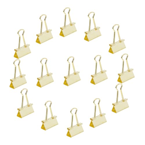 GARIOUANS 48 Stück Goldene Metall Büroklammern Vintage Design Papierklammern für Büro Zuhause Schule Robuste Clips Organisieren von Dokumenten und Fotos GARIOUANS 48 Stück Goldene Metall Büroklammern Vintage Design Papierklammern für Büro Zuhause Schule Robuste Clips Organisieren von Dokumenten und Fotos von GARIOUANS