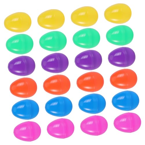 GARIOUANS 48 Stück Ostern Dekorationen Plastikeier Befüllbare Ostereier für Diy Ostereiersuche und Kreative Bastelideen Zufällige Farbe GARIOUANS 48 Stück Ostern Dekorationen Plastikeier Befüllbare Ostereier für Diy Ostereiersuche und Kreative Bastelideen Zufällige Farbe von GARIOUANS