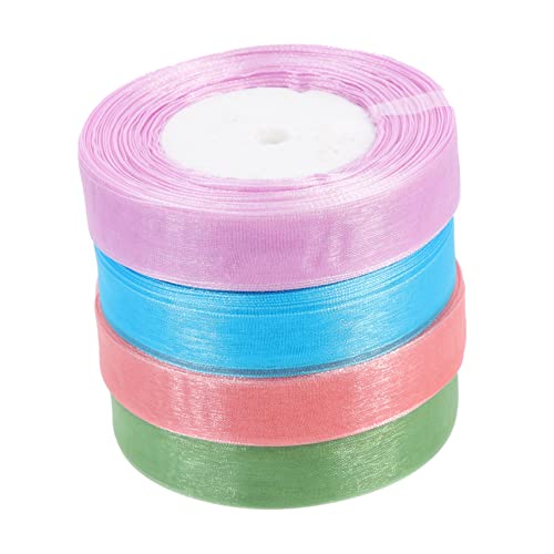 GARIOUANS 4Rollen Geschenkband für Dekoration Breit für Valentinstag Hochzeiten und DIY Projekte und Langlebig GARIOUANS 4Rollen Geschenkband für Dekoration Breit für Valentinstag Hochzeiten und DIY Projekte und Langlebig von GARIOUANS